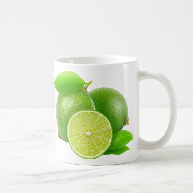 Fresh limes coffee mug (Right)