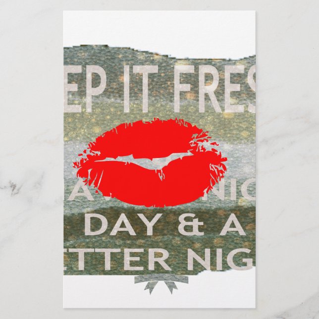 Fresh Lips, Uplifting Vibes: 'Keep It Fresh & Nice (Front)