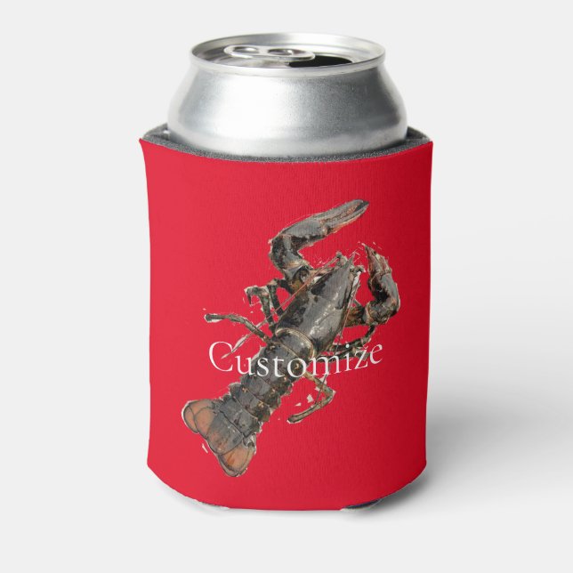 Fresh Maine Lobster Thunder_Cove Can Cooler (Can Back)