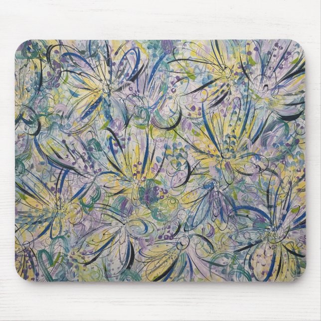 Fresh modern design female mouse pad  (Front)