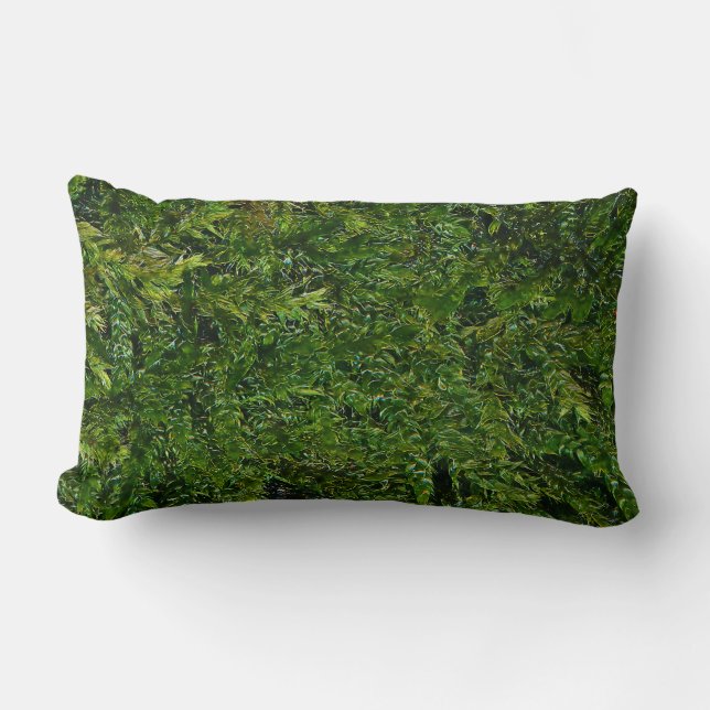 Fresh Moss Lumbar Cushion (Front)