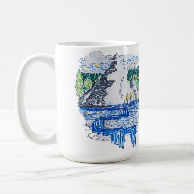 Fresh Mountain Coffee Mug (Left)