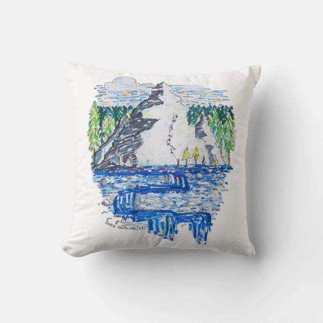 Fresh Mountain Cushion (Front)