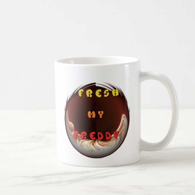 Fresh My Freddy Art Print Coffee Mug (Right)