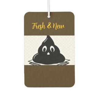 Fresh & New Poop Decorated Air Freshener