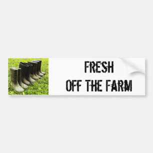 Fresh off the Farm Bumper Sticker
