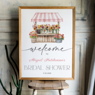 Fresh off the Market Bridal Shower -  18x24  Poster