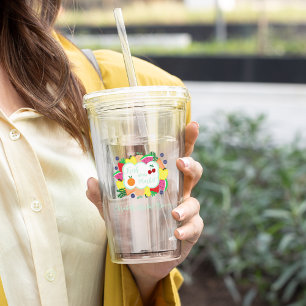 Fresh Off The Market Bridal Shower Acrylic Tumbler