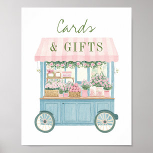 Fresh Off The Market Bridal Shower Cards Gift Sign