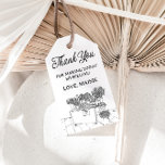 Fresh Off The Market Bridal Shower, Farmers Market Gift Tags<br><div class="desc">Fresh Off The Market Bridal Shower, Farmers Market Thank You Tag This funky Thank You Sticker features hand drawn graphics and handwritten font with a wavy frame. This farmers market theme is perfect for your bridal shower, engagement party, rehearsal dinner or any event you chose! All clipart and font are...</div>