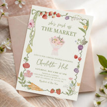 Fresh Off the Market Bridal Shower