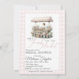 Fresh off the market bridal Shower Invitation