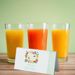 Fresh Off The Market Bridal Shower Juice Bar