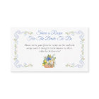 Fresh Off The Market Bridal Shower Recipe Request