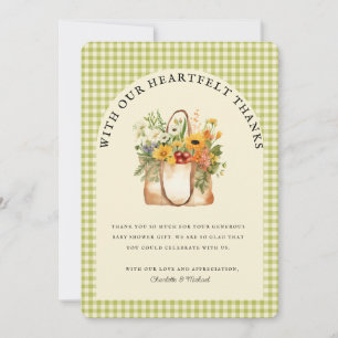 Fresh Off the Market Bridal Shower Thank You  Invitation