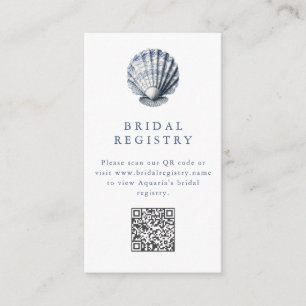 Fresh off the Market - Coastal Market Bridal Encl Enclosure Card