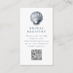 Fresh off the Market - Coastal Market Bridal Enclosure Card
