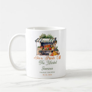 Fresh Off The Market Farmers Market Bridal Shower  Coffee Mug