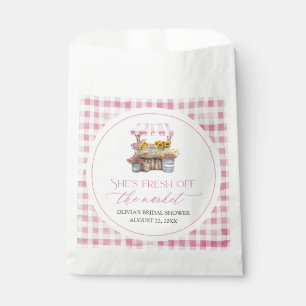 Fresh Off The Market Farmers Market Bridal Shower Favour Bag