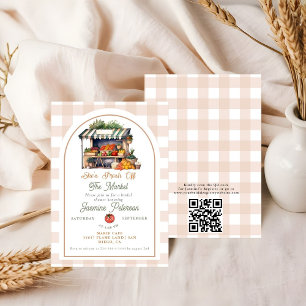 Fresh Off The Market Farmers Market Bridal Shower  Invitation