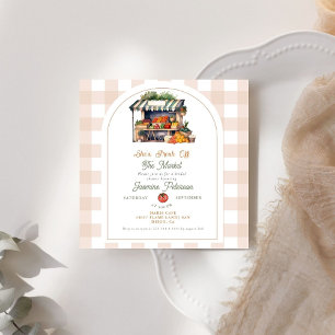 Fresh Off The Market Farmers Market Bridal Shower  Invitation