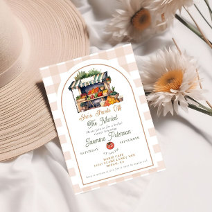 Fresh Off The Market Farmers Market Bridal Shower  Invitation
