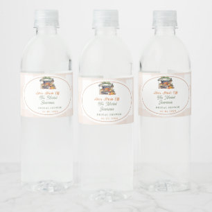 Fresh Off The Market Farmers Market Bridal Shower Water Bottle Label