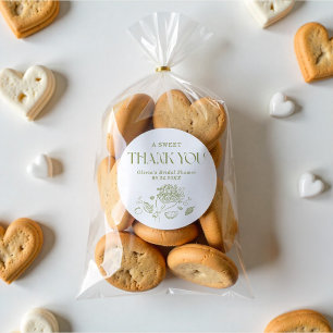 Fresh Off the Market Thank You Favor Stickers