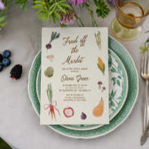 Fresh Off The Market Whimsical Bridal Shower