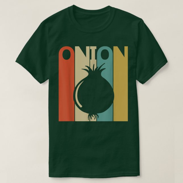Fresh Onion Vegetable  T-Shirt (Design Front)
