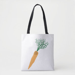 Fresh Orange Garden Carrot Harvest Gift Tote Bag