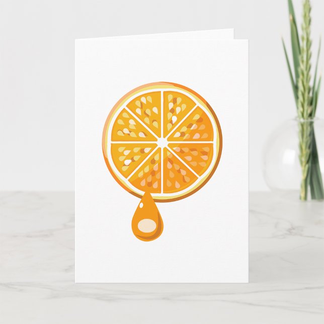 Fresh Orange Greeting Cards (Creator Uploaded)