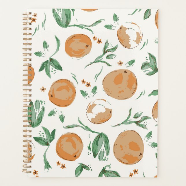 Fresh Orange Planner (Front)