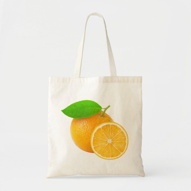 Fresh orange tote bag (Front)