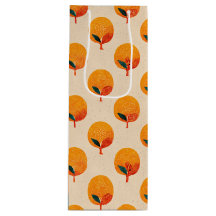 Fresh Oranges Illustration Wine