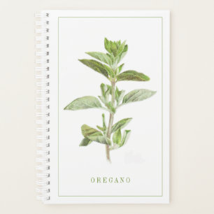 FRESH OREGANO 5.5x8.5 Planner / Calendar