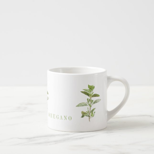 FRESH OREGANO Espresso Cup (Right)