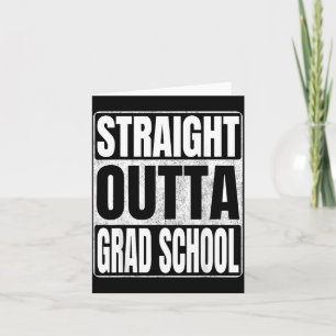 Fresh Out Of Grad School Graduate Cl 2026 Grad Card