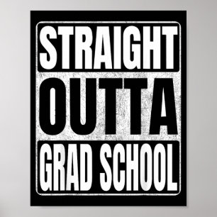 Fresh Out Of Grad School Graduate Cl 2026 Grad Poster