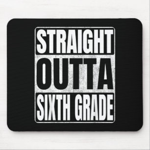 Fresh Out Of Sixth Grade Graduate Cl 2026 Sixth Mouse Pad