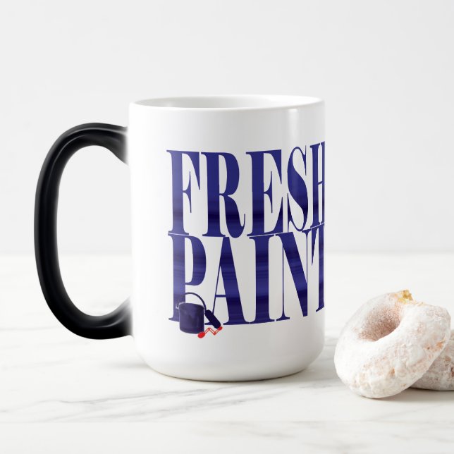 Fresh paint mug (With Donut)
