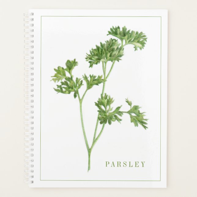 FRESH PARSLEY 8.5x11 Planner / Calendar (Front)