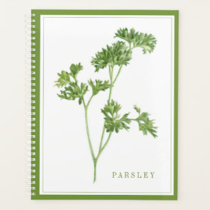 FRESH PARSLEY 8.5x11 Planner / Green