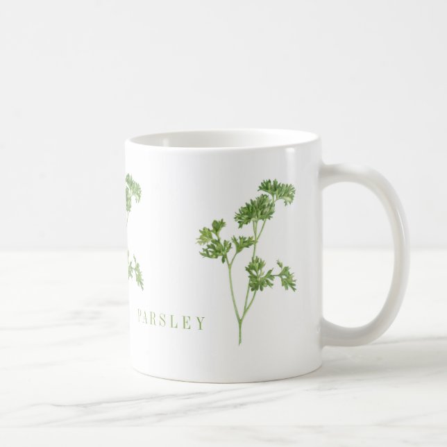 FRESH PARSLEY White Mug (Right)