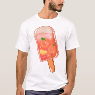 Fresh Peach Ice Pop T-Shirt