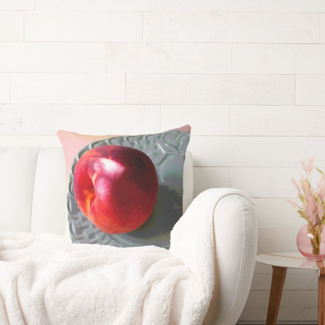 Fresh Peach in sunlight Cushion (Couch)
