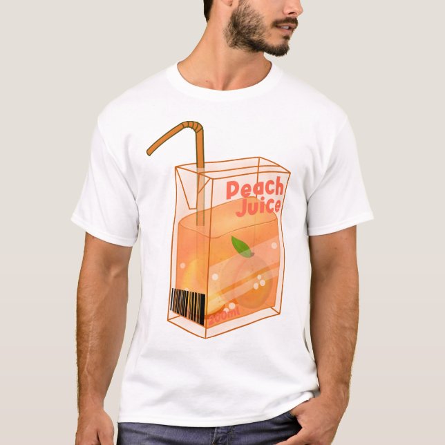 Fresh Peach Juice  T-Shirt (Front)