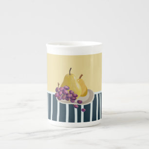 Fresh Pear - modern still life Bone China Mug
