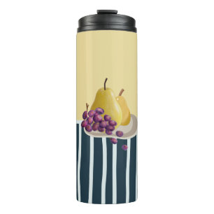 Fresh Pear modern still life Thermal Tumbler
