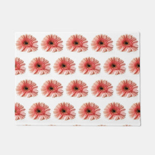 Fresh Pink Gerbera Daisy Photograph Doormat